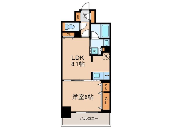 ラグゼナ用賀の物件間取画像